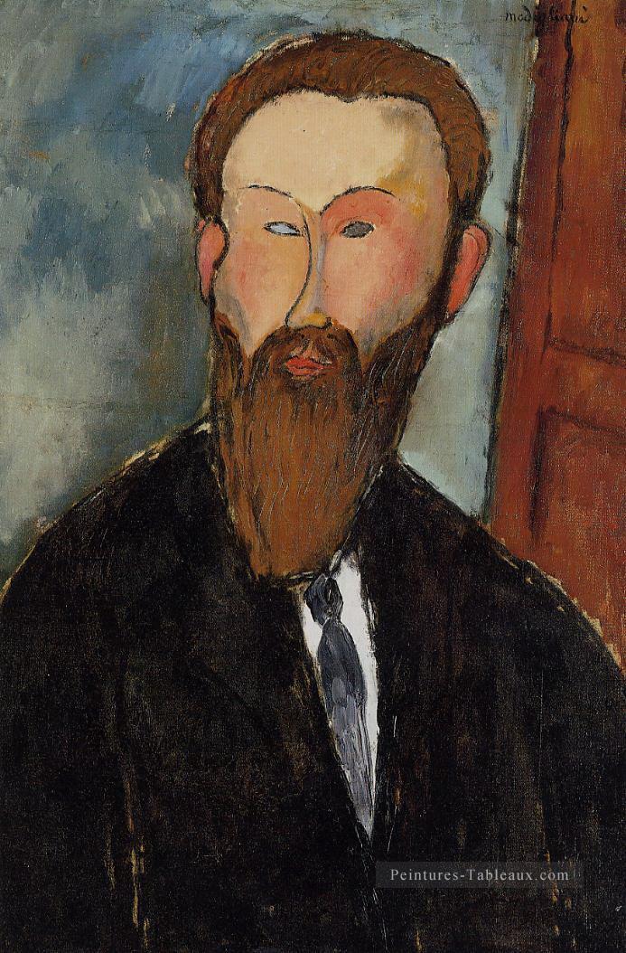 portrait du photographe dilewski 1916 Amedeo Modigliani Peintures à l'huile